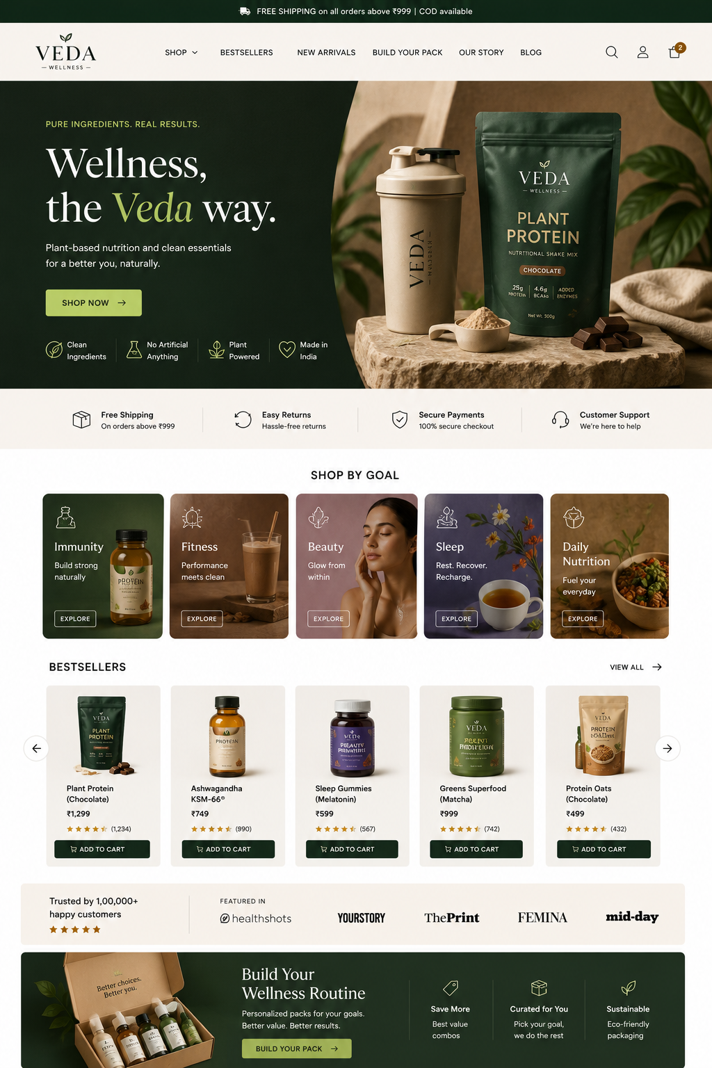 Luxury D2C Brand E-Commerce Website - Image 3